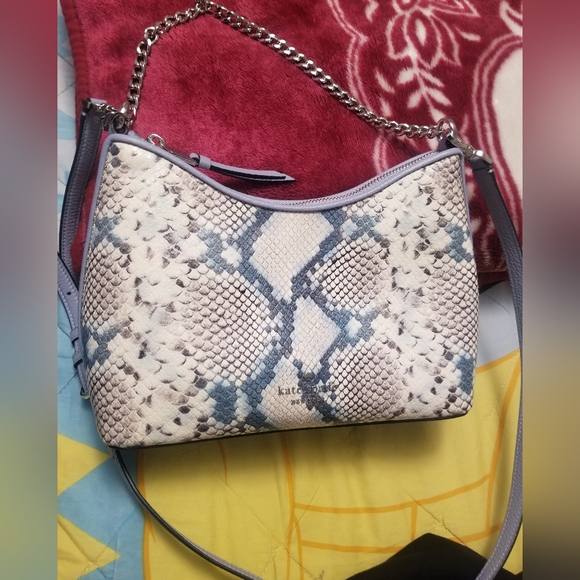 Snake Embossed Crossbody Kate Spade - Picture 2 of 9